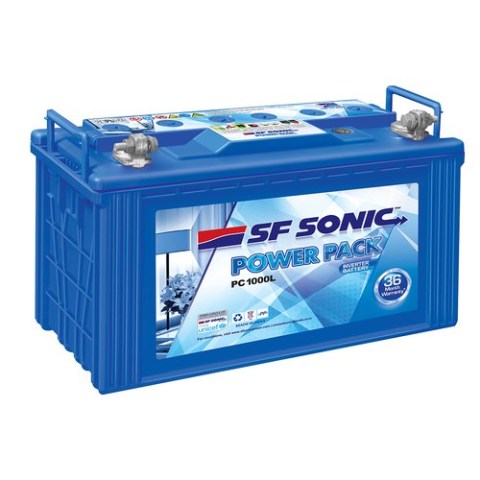 SF SONIC PC1000  Battery inverter chennai 100AH battery
